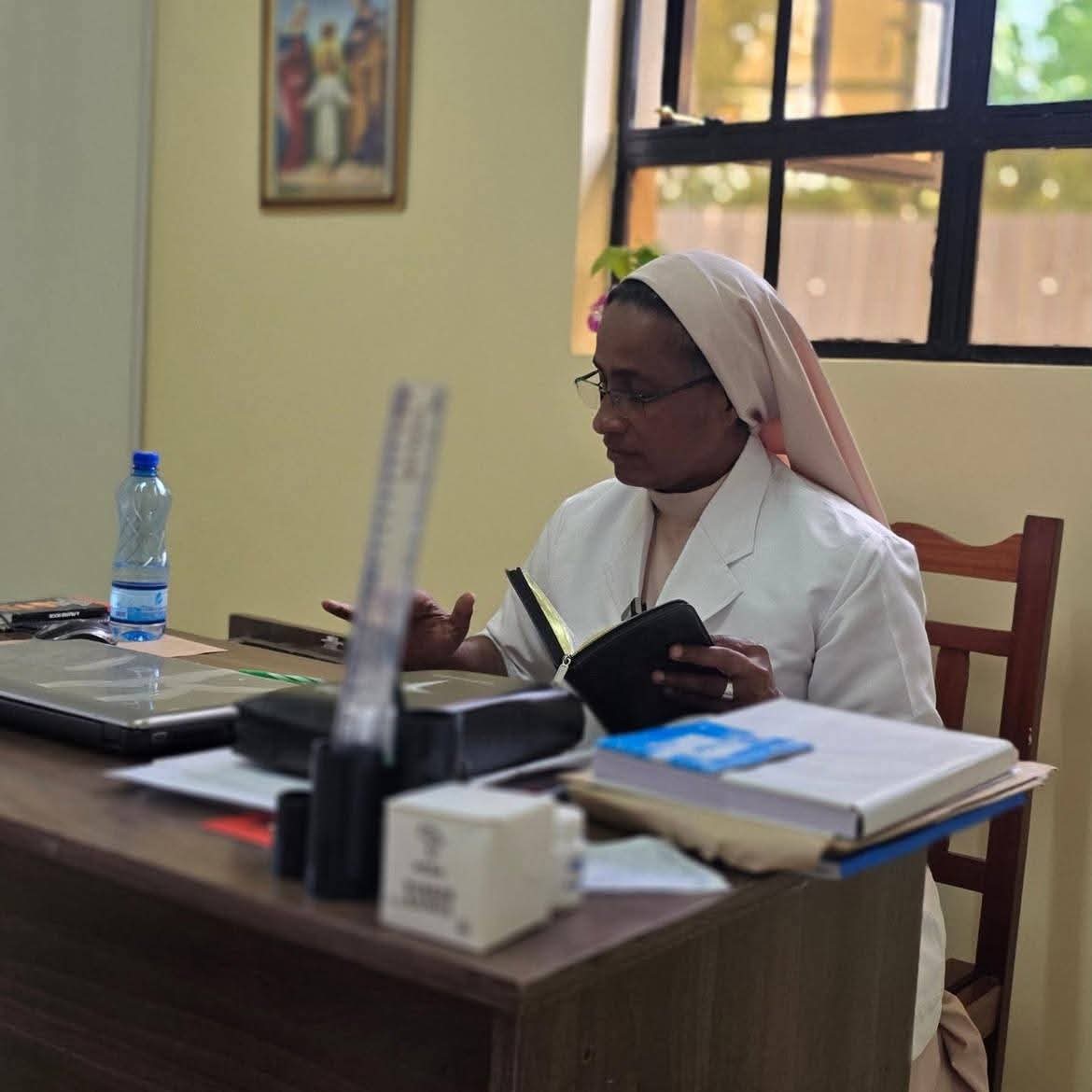 Sister Anne Inasu, Administrator and Nurse at St. Joseph Catholic Dispensary